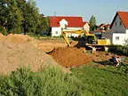 Bodenplatte als Teil der Aussenanlagen